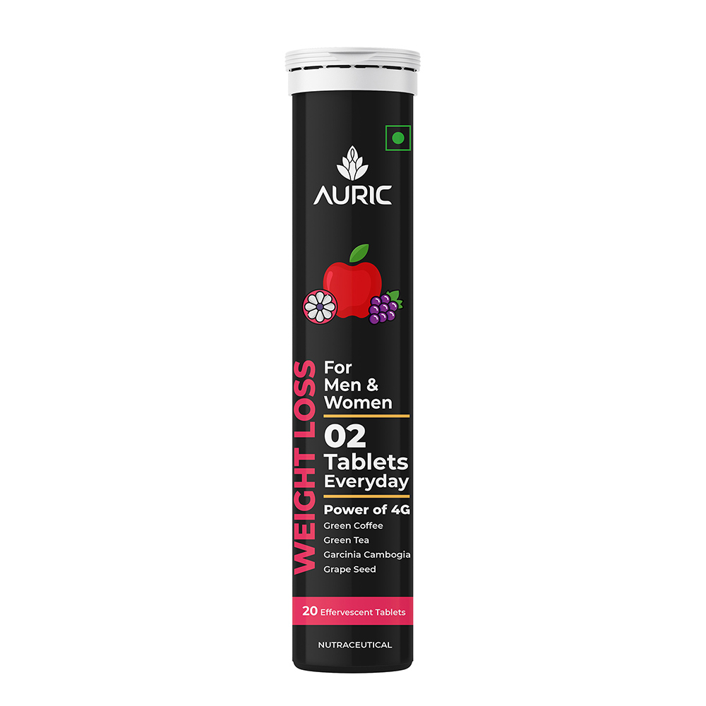2 - Auric Weight Loss Effervescent Red Apple,  80 tablet(s) 