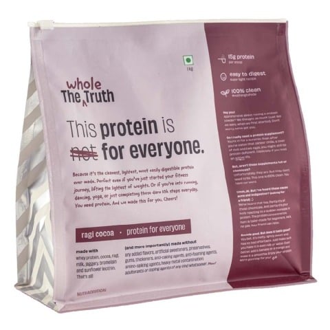 1 - The Whole Truth Protein for Everyone,  2.2 lb  Ragi Cocoa 