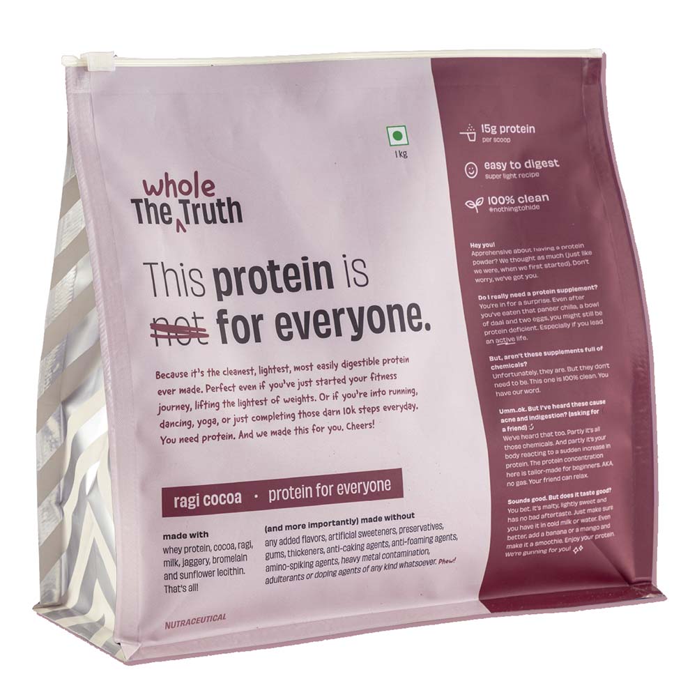 1 - The Whole Truth Protein for Everyone,  2.2 lb  Ragi Cocoa 