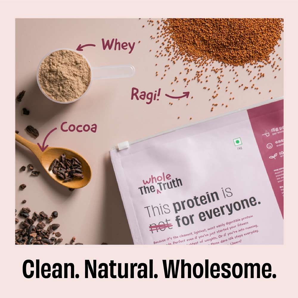 7 - The Whole Truth Protein for Everyone,  2.2 lb  Ragi Cocoa 
