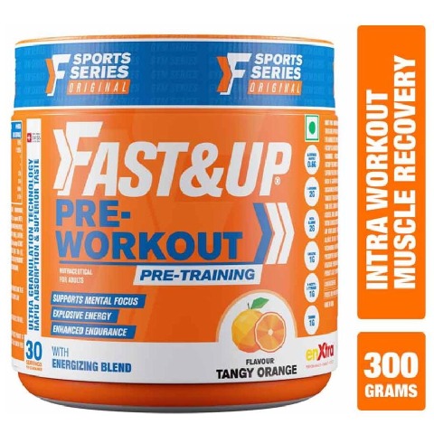 2 - Fast & Up Pre-Workout,  0.66 lb  Tangy Orange 