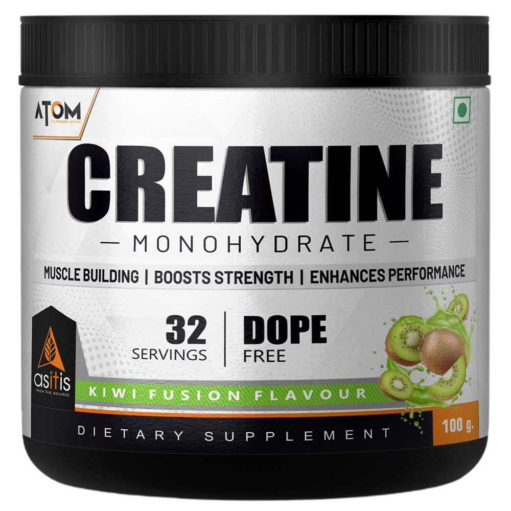 1 - AS-IT-IS Nutrition ATOM Creatine Monohydrate,  Kiwi Fusion  0.22 lb 