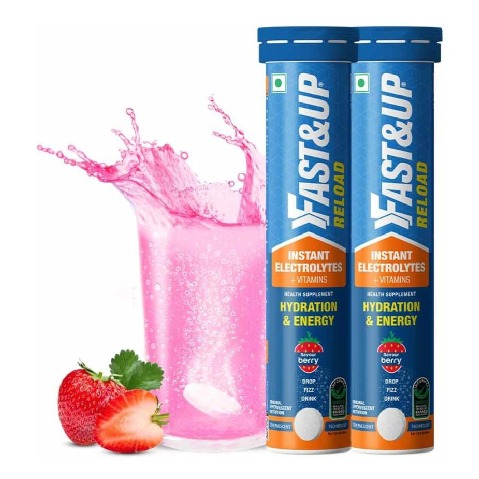 1 - Fast & Up Hydration Reload, 20 tablet(s) Berry (Pack of 2)