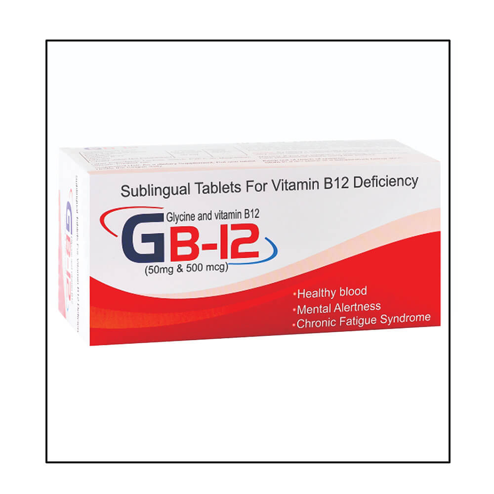 West Coast GB-12 Sublingual,  Unflavoured  100 tablet(s) 