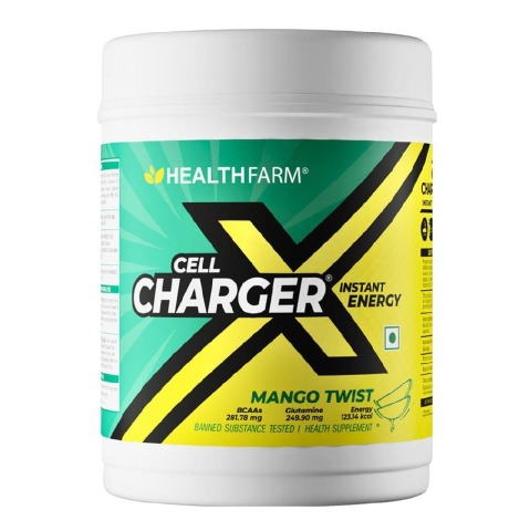1 - Healthfarm Cell Charger Instant Energy,  2.2 lb  Mango Twist 