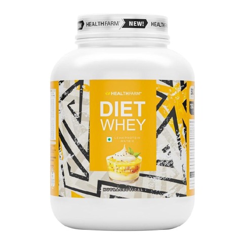 1 - Healthfarm Diet Whey,  4.4 lb  Mango Delight 