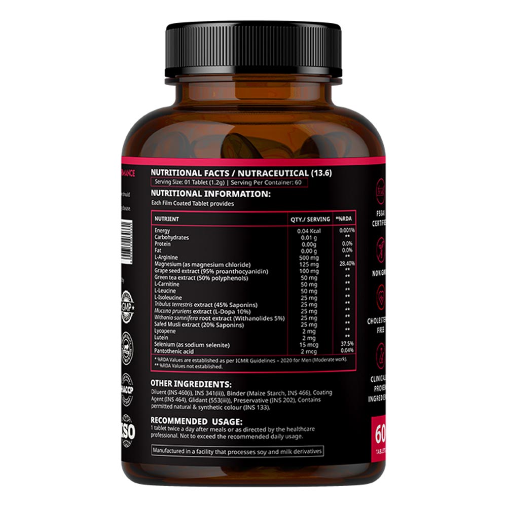 3 - Nirvasa Testo7X (Pack of 4),  60 tablet(s) 