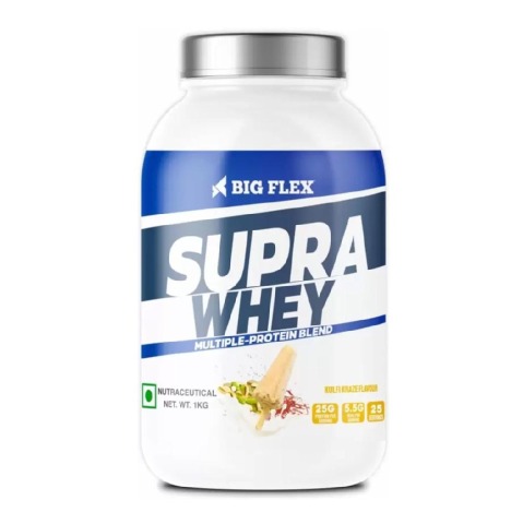 1 - Big Flex Supra Whey Multi-Blend Protein,  2.2 lb  Kulfi Kraze 