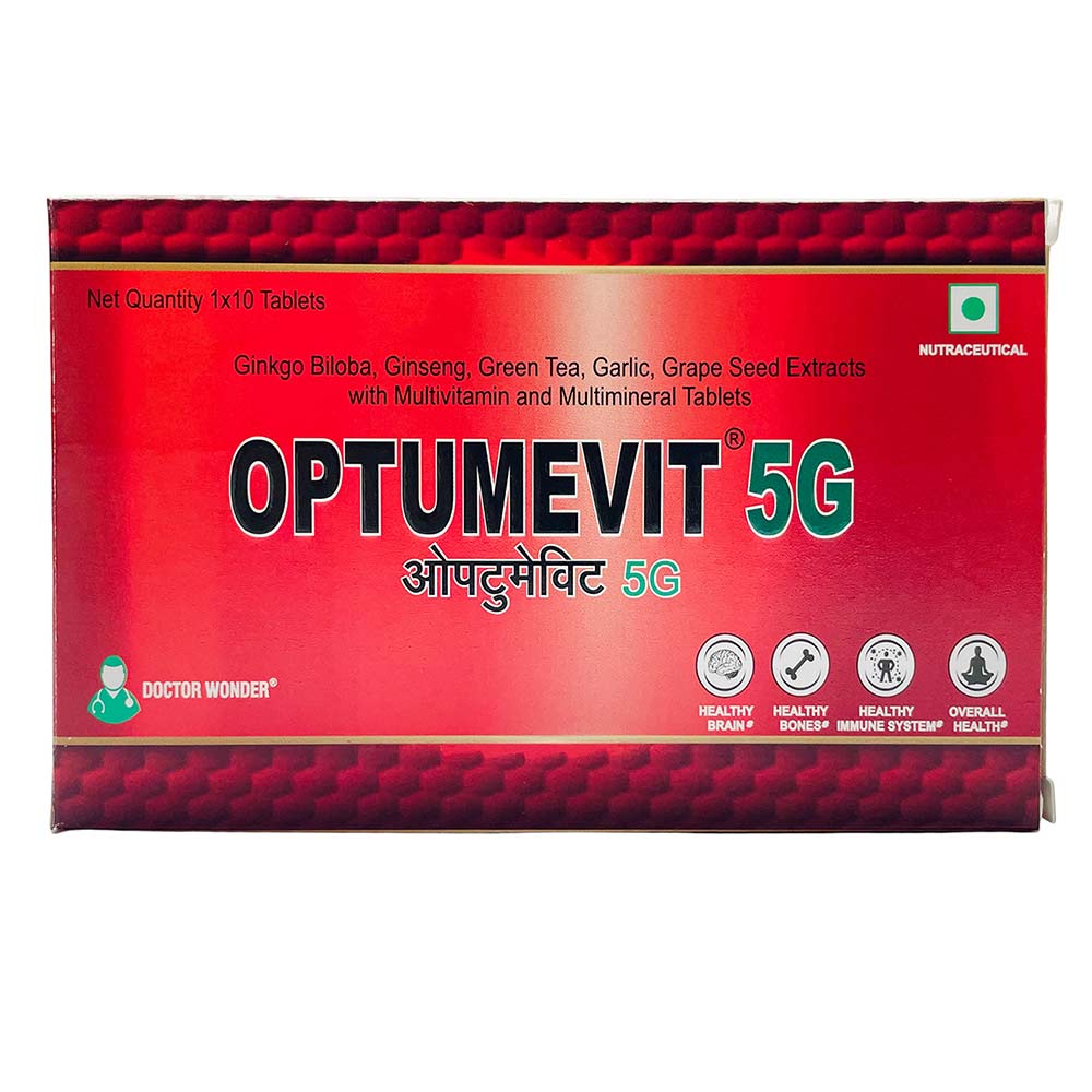 3 - Dr Wonder Optumevit 5G Multivitamin & Multimineral,  10 tablet(s)  Unflavoured (Pack of 3) 