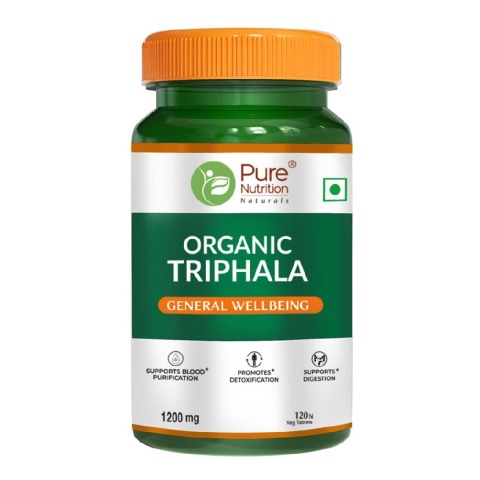 1 - Pure Nutrition Organic Triphala,  120 tablet(s) 