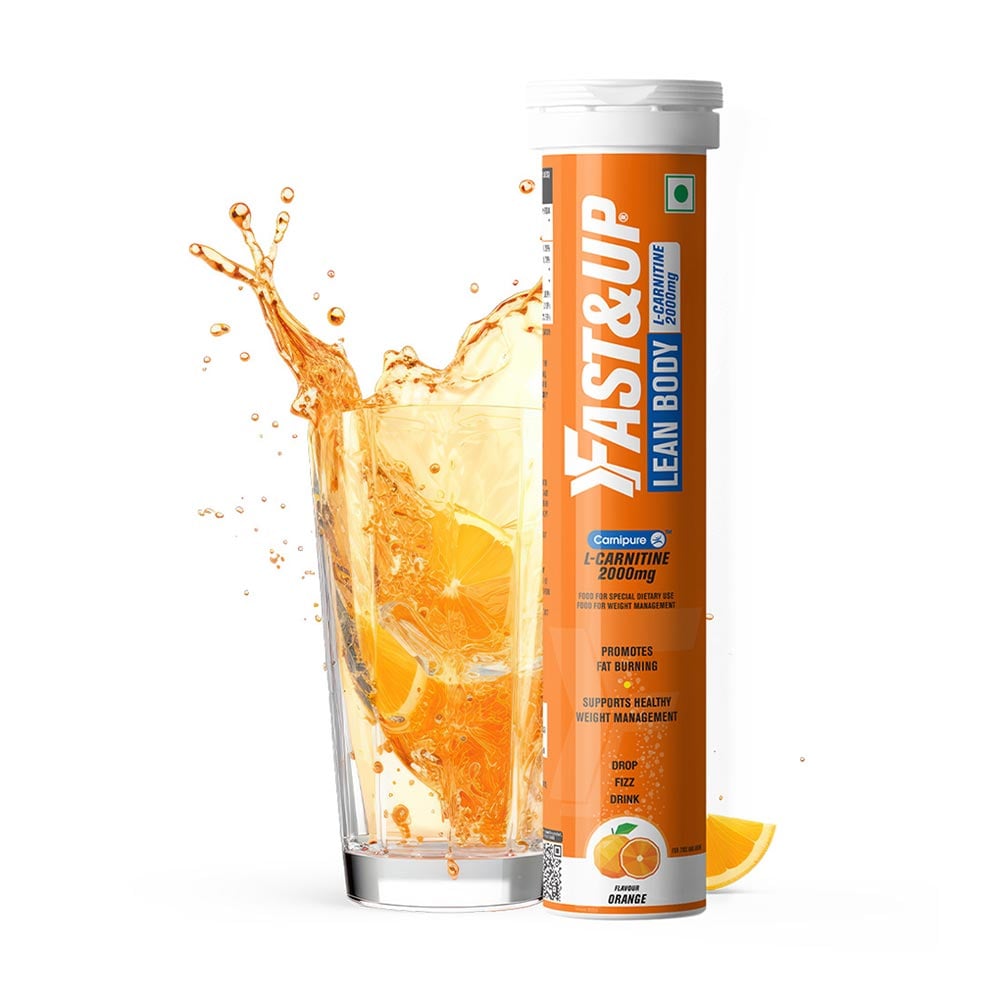 1 - Fast & Up Lean Body with L-Carnitine 2000mg,  20 tablet(s)  Orange 