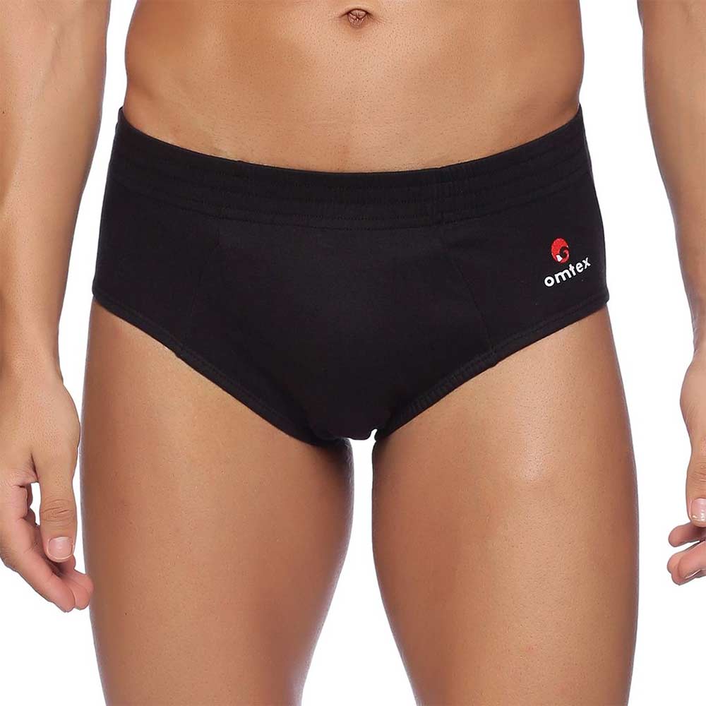 1 - Omtex Sports Brief Cricket Special,  Large  Black 