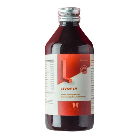 Butterfly Ayurveda Livofly Syrup,  200 ml 