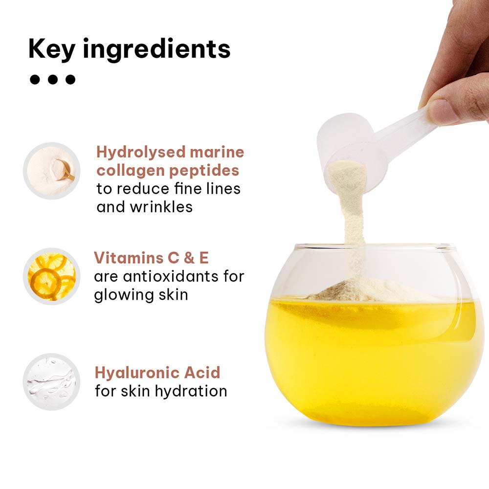 6 - HK Vitals Skin Radiance Collagen,  400 g  Mango 