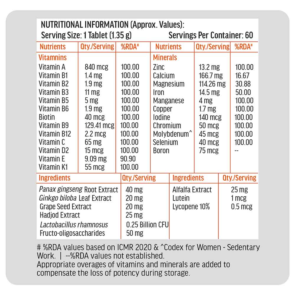 10 - HK Vitals Fish Oil & Multivitamin by HealthKart,  Unflavoured  2 Piece(s)/Pack 