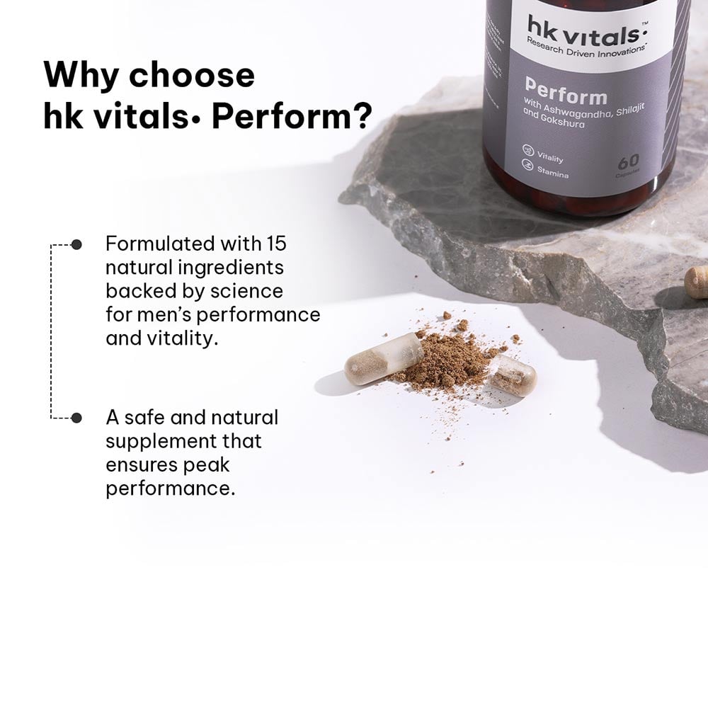 6 - HK Vitals Perform by HealthKart,  60 veggie capsule(s) 