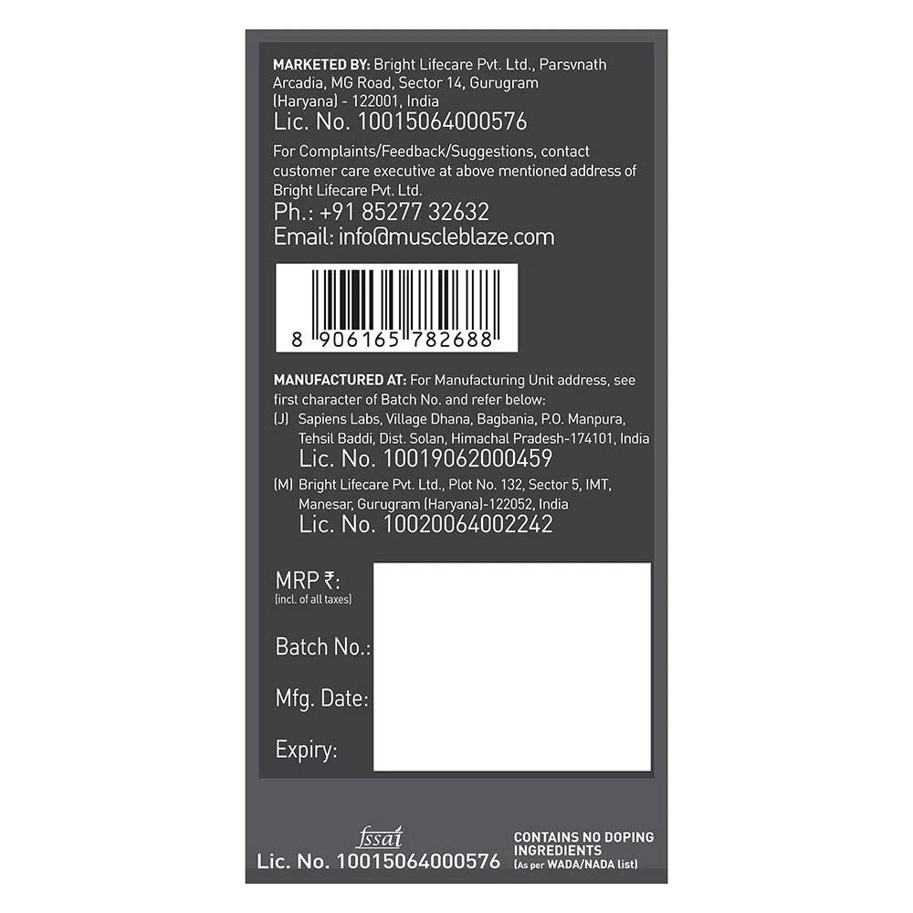 5 - MuscleBlaze Biozyme Iso-Zero Powder,  2.2 lb  Low Carb Unflavoured 