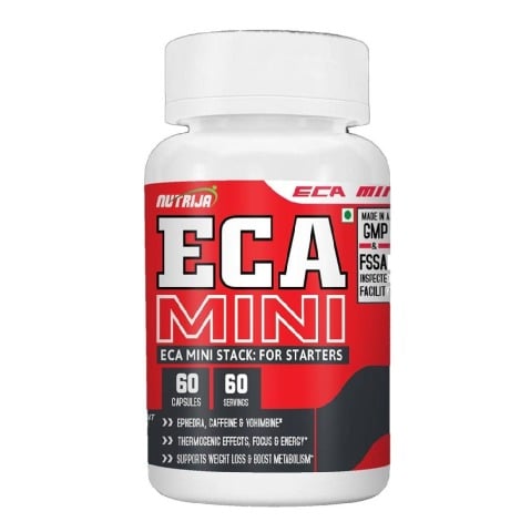 1 - Nutrija ECA Mini Stack,  60 capsules  Unflavoured 