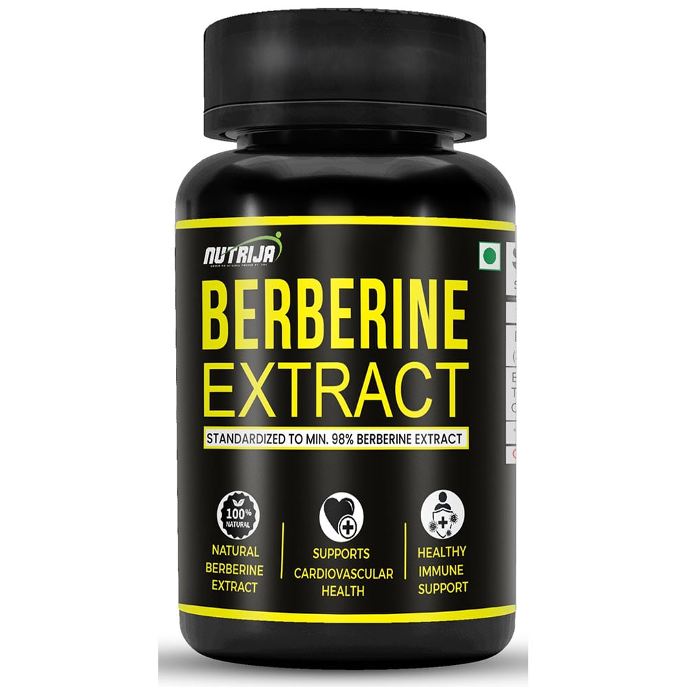 1 - NutriJa Berberine Extract,  60 capsules 
