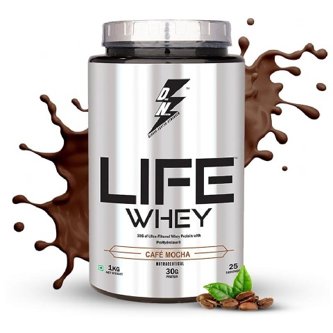 Divine Nutrition Life Whey,  2.2 lb  Cafe Mocha 