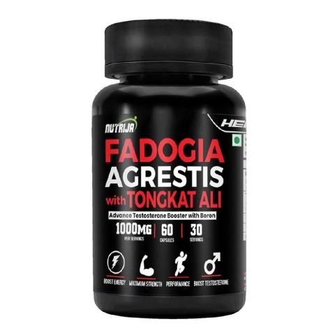 1 - NutriJa Fadogia Agrestis with Tongkat Ali,  60 capsules 