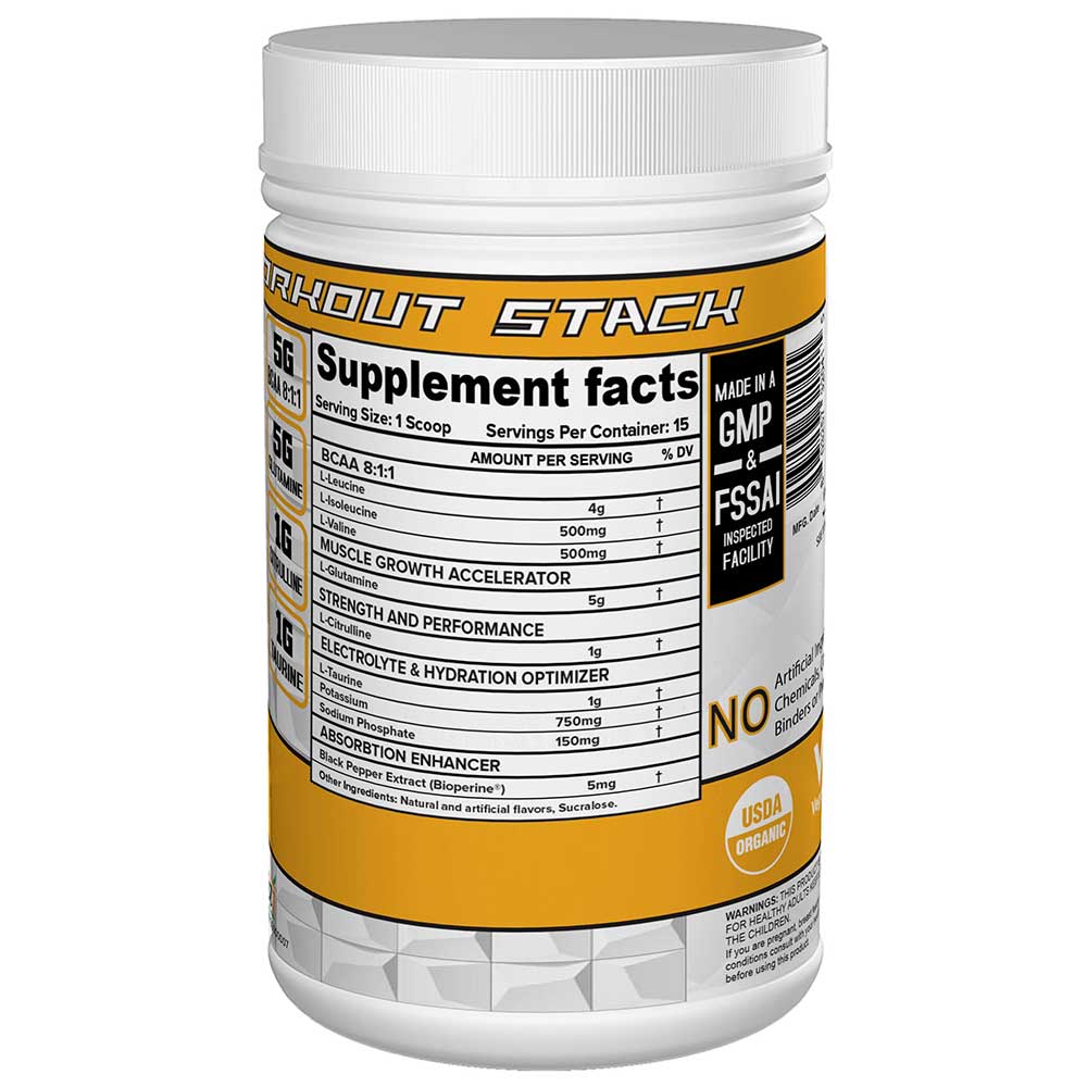 3 - NutriJa Intra Peak,  0.44 lb  Tangy Orange 