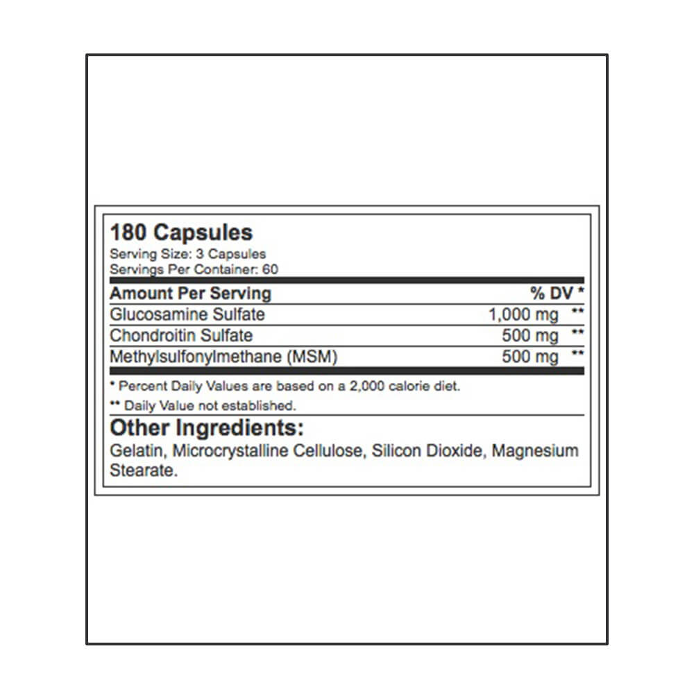 supplement - RSP Nutrition Joint Support,  180 capsules 