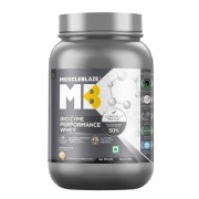 MuscleBlaze Biozyme Performance Whey Protein Powder- 2.2 lb French Vanilla Creme