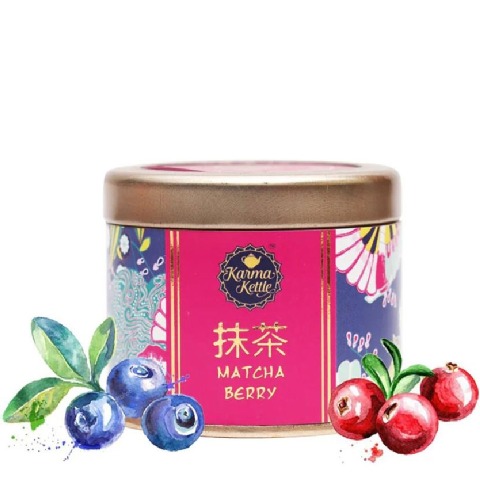 1 - Karma Kettle Matcha Green Tea Powder,  50 g  Berry 