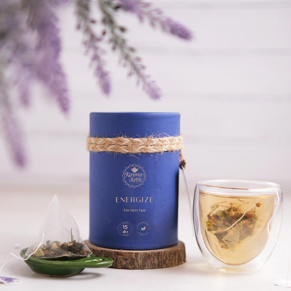 5 - Karma Kettle Energize For Him Tea,  Natural  15 Tea Bag(s) 