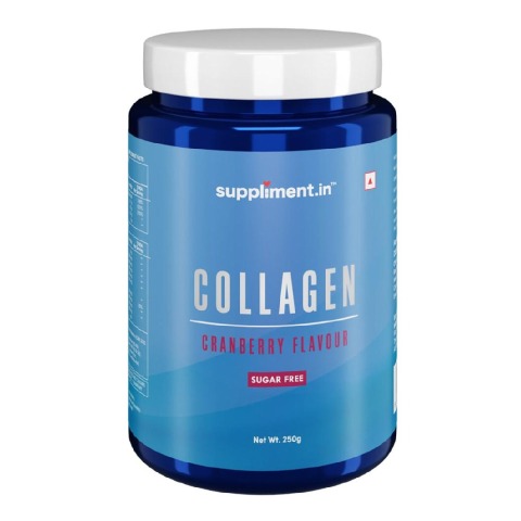 1 - Suppliment.in Collagen Sugar Free,  250 g  Cranberry 