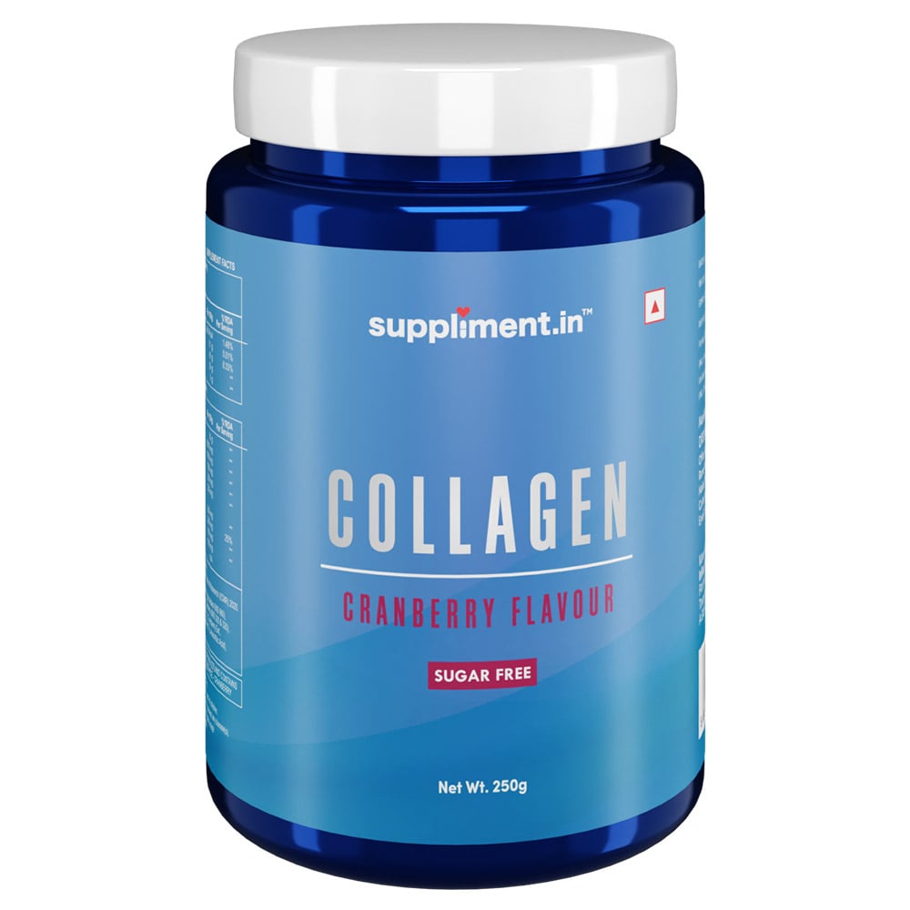 1 - Suppliment.in Collagen Sugar Free,  250 g  Cranberry 