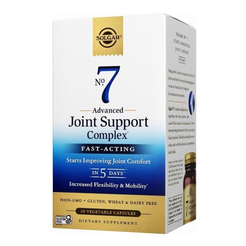 1 - Solgar No. 7 Advanced Joint Support Complex,  30 veggie capsule(s) 