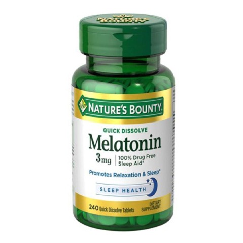 1 - Nature's Bounty Melatonin (3 mg), 240 tablet(s)