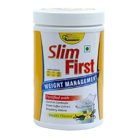 1 - British Life Sciences SlimFirst,  400 g  Vanilla 