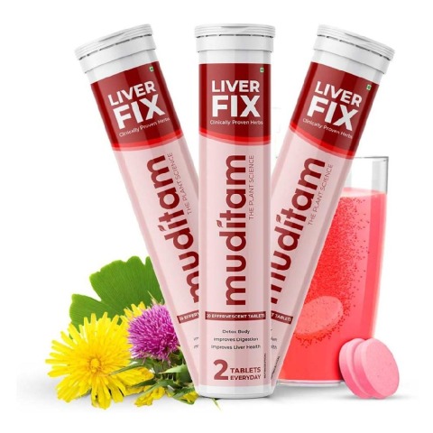 1 - Muditam Liver Fix (Pack of 3),  20 tablet(s) 