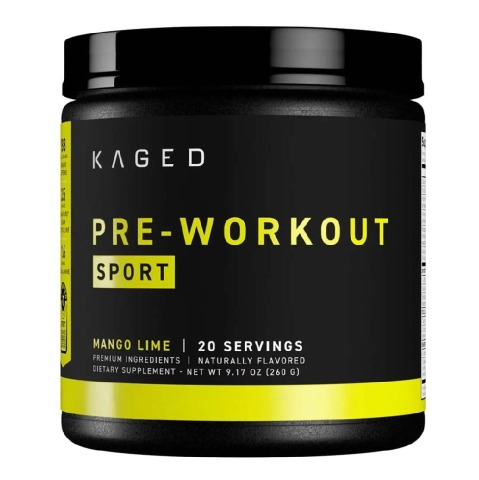 1 - Kaged Muscle Pre-Workout Sport,  0.57 lb  Mango Lime 