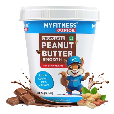 1 - Myfitness Chocolate Peanut Butter Junior,  510 g  Smooth 