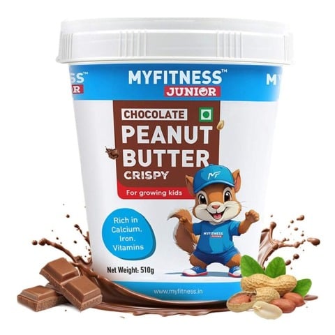 1 - Myfitness Chocolate Peanut Butter Junior,  510 g  Crispy 