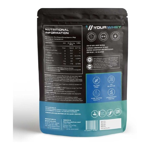 2 - YourWhey 100% Whey Protein,  2.2 lb  Chocolate 