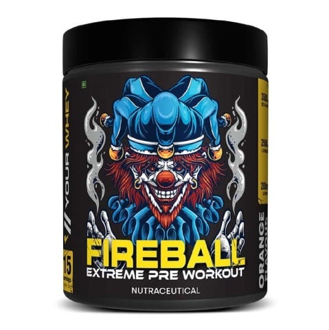 1 - YourWhey Fireball Extreme Pre Workout,  0.33 lb  Orange 