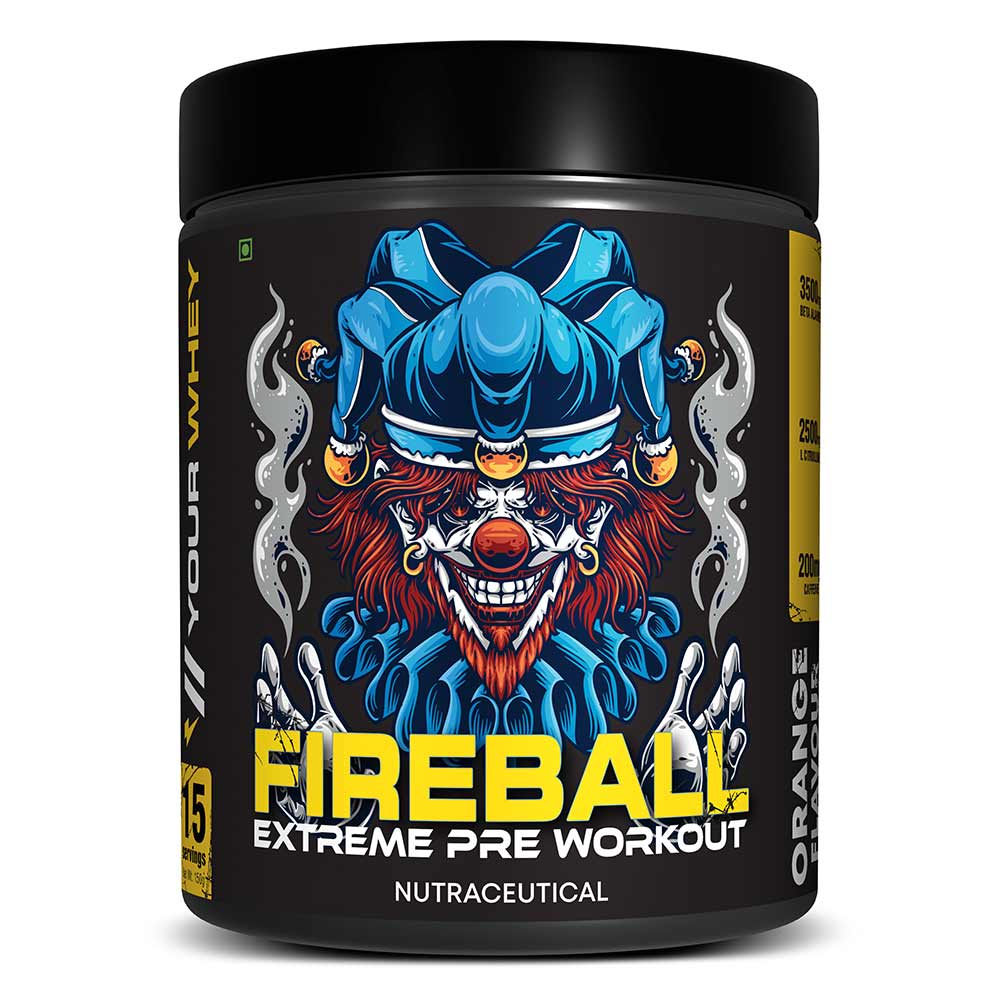 1 - YourWhey Fireball Extreme Pre Workout,  0.33 lb  Orange 