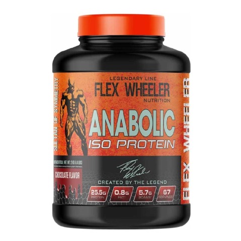 1 - Flex Wheeler Nutrition Anabolic Iso Protein,  4.4 lb  Chocolate 