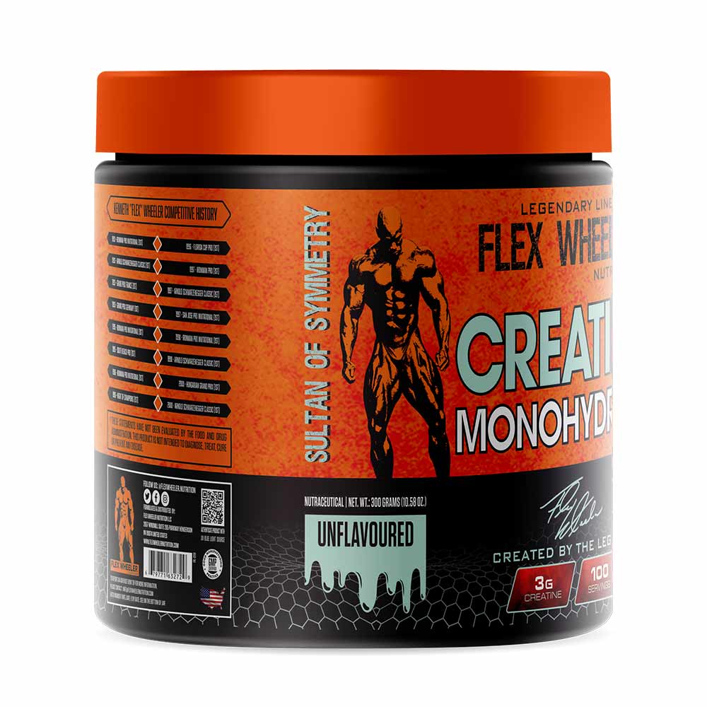 2 - Flex Wheeler Nutrition Creatine Monohydrate,  Unflavoured  0.66 lb 