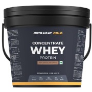 Nutrabay Gold Concentrate Whey Protein- 8.8 lb Rich Chocolate Creme