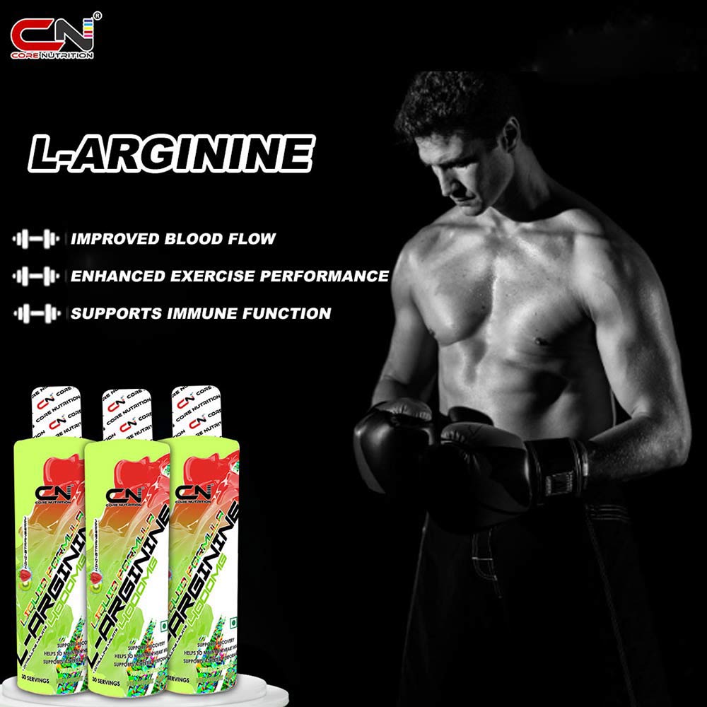 5 - Core Nutrition Liquid L-Arginine + L-Citrulline 4000mg Kiwi Strawberry,  450 ml 