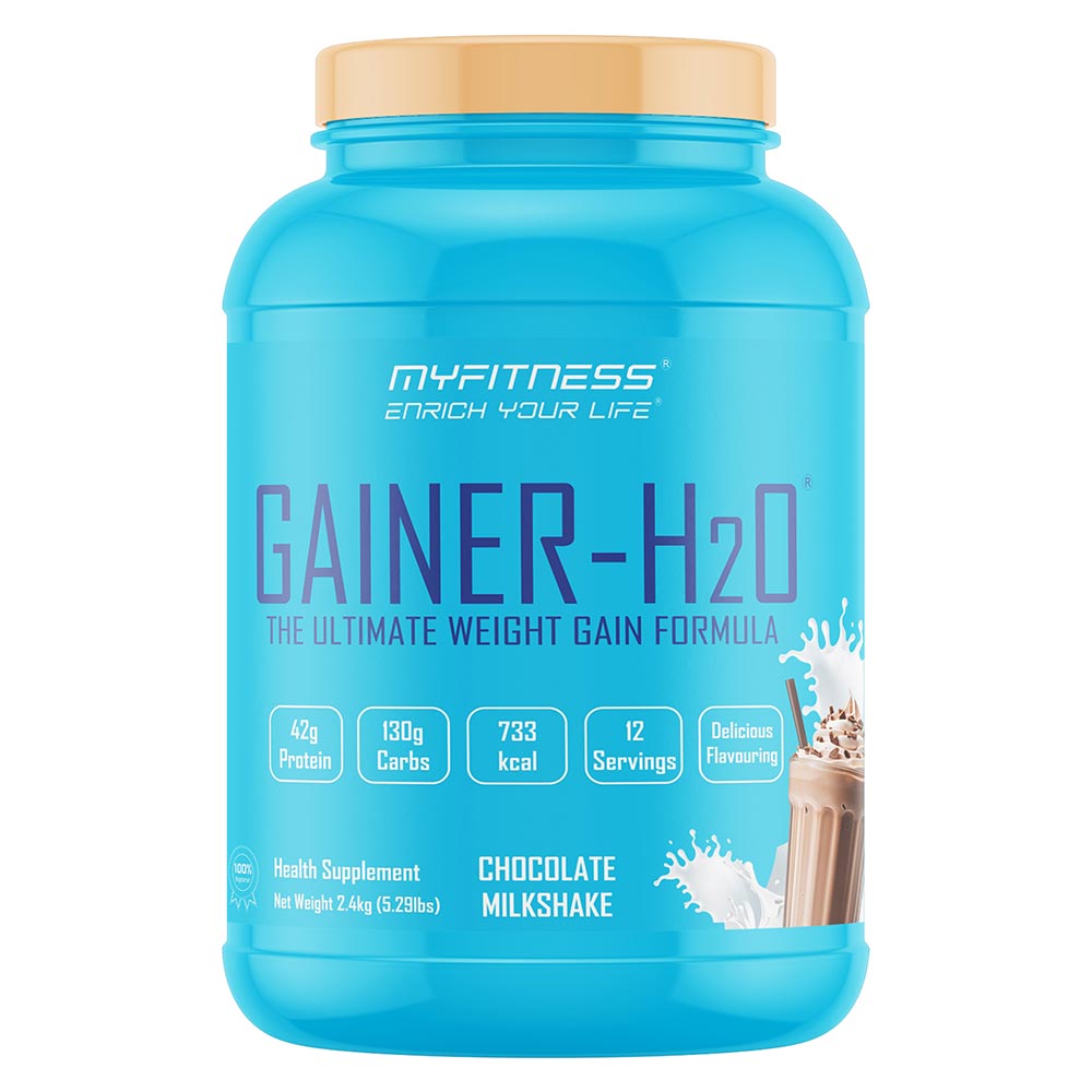1 - MYFITNESS By Paradise Gainer-H2O,  5.29 lb  Chocolate Milkshake 