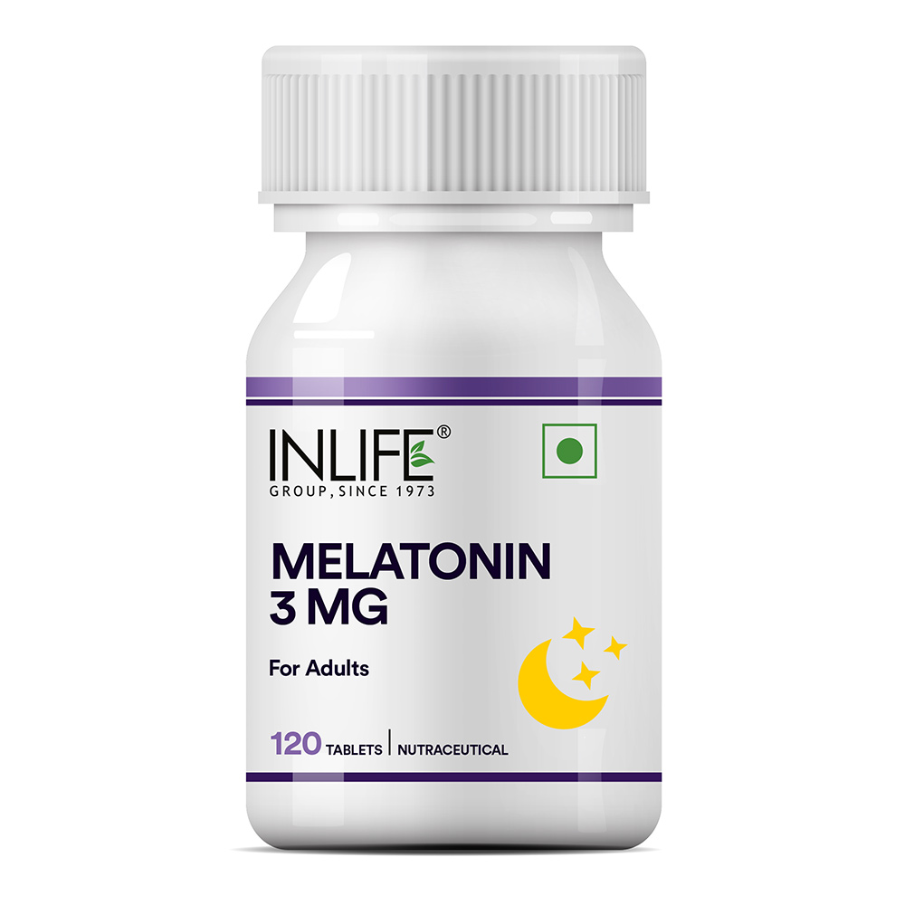 1 - INLIFE Melatonin 3mg,  120 tablet(s)  Unflavoured 