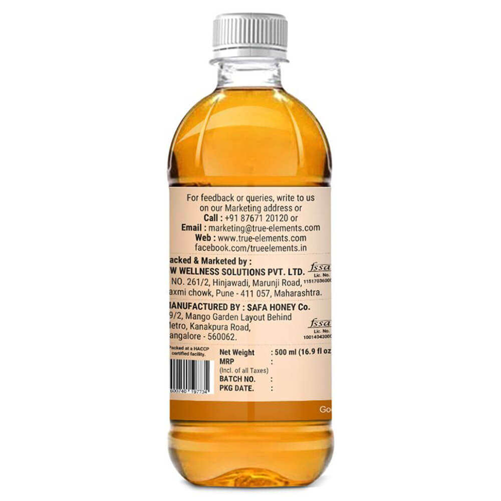 Manufacturer - True Elements Apple Cider Vinegar,  0.5 L  Cinnamon & Honey 