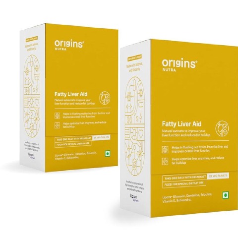 1 - Origins Nutra Fatty Liver Aid (Pack of 2), 28 tablet(s)